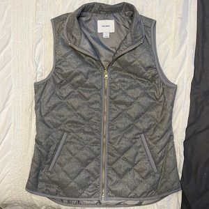 Old Navy Gray Vest Size S